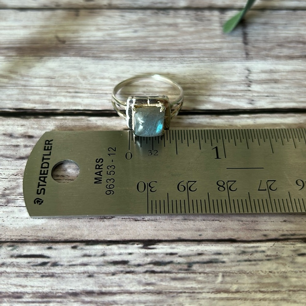 NWOT Sundance Sterling Silver Labradorite Ring (Size: 9.25) - Picture 12 of 15